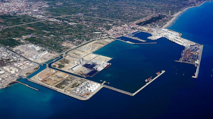 Vista aérea del puerto de Castelló en una imagen de archivo. | LEVANTE-EMV