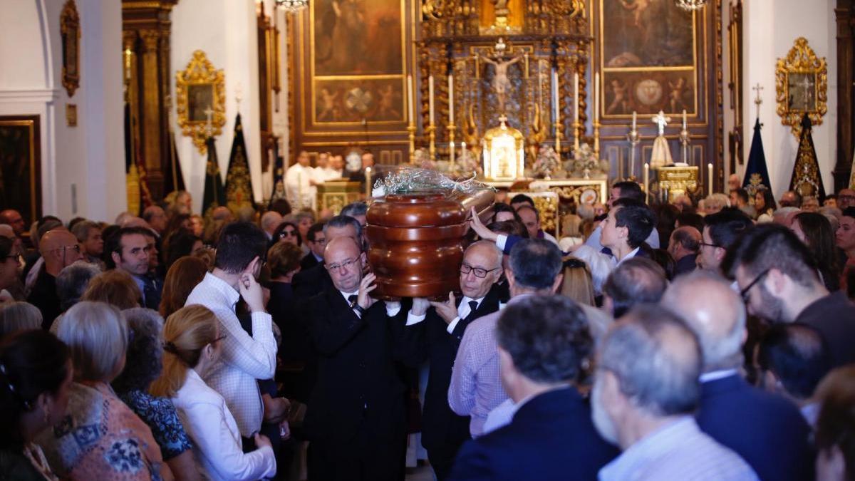 Las cofradías despiden a fray Ricardo de Córdoba