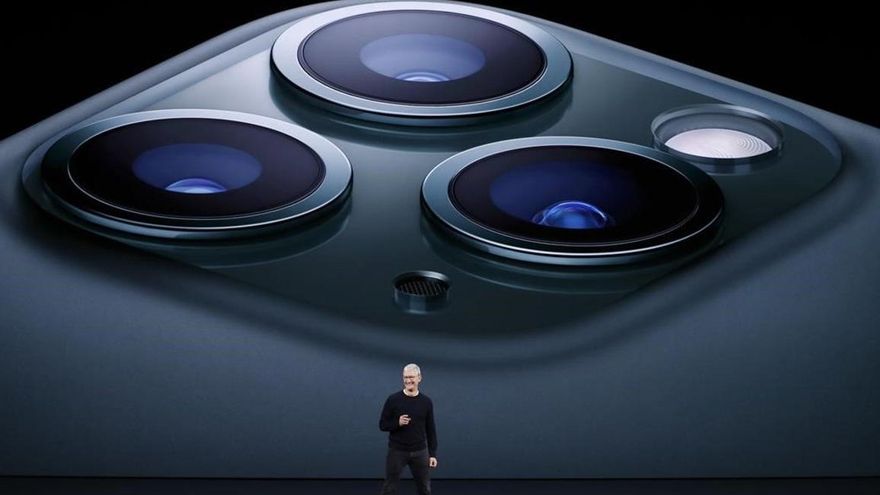 El consejero delegado de Apple, Tim Cook, presenta los nuevos iPhone 11 Pro