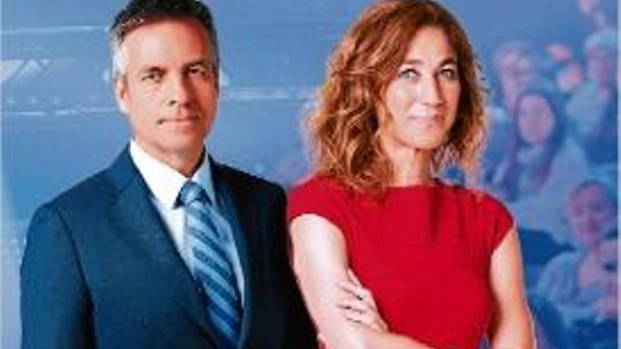 Helena Garcia Melero i Ramon Pellicer presentaran «La Marató» de TV3