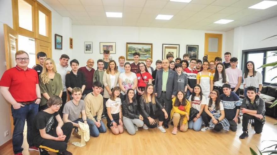 Los alumnos de Catoira, Turquía y Francia estrechan relaciones