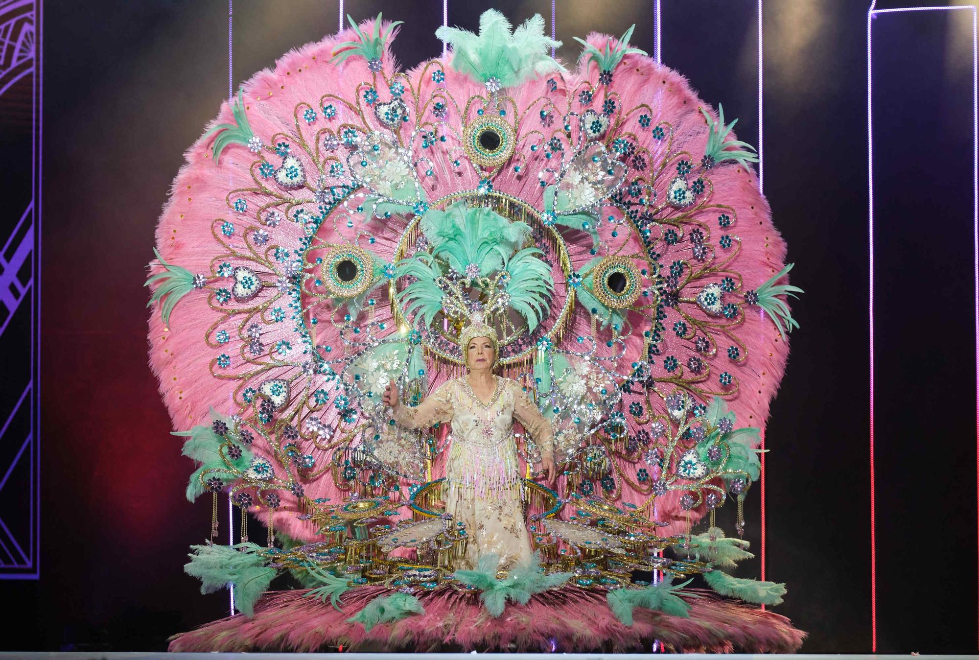 Gala de elección de la reina de los mayores del Carnaval de Santa Cruz de Tenerife 2023