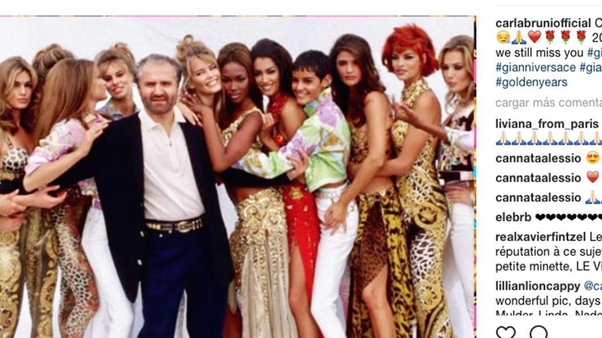 El 'star system' rinde tributo a Gianni Versace