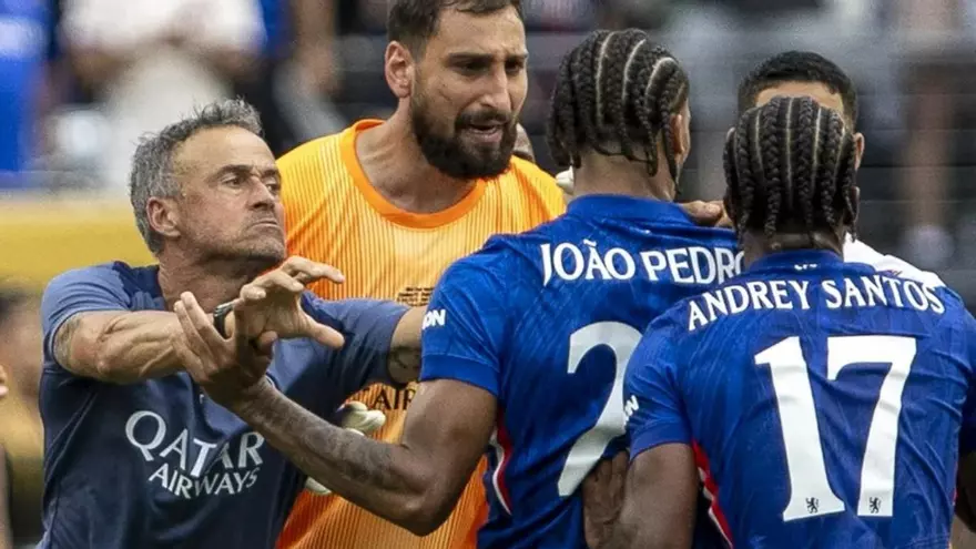 Joao Pedro resta importancia a lo sucedido al final del partido con Luis Enrique: "Es fútbol"