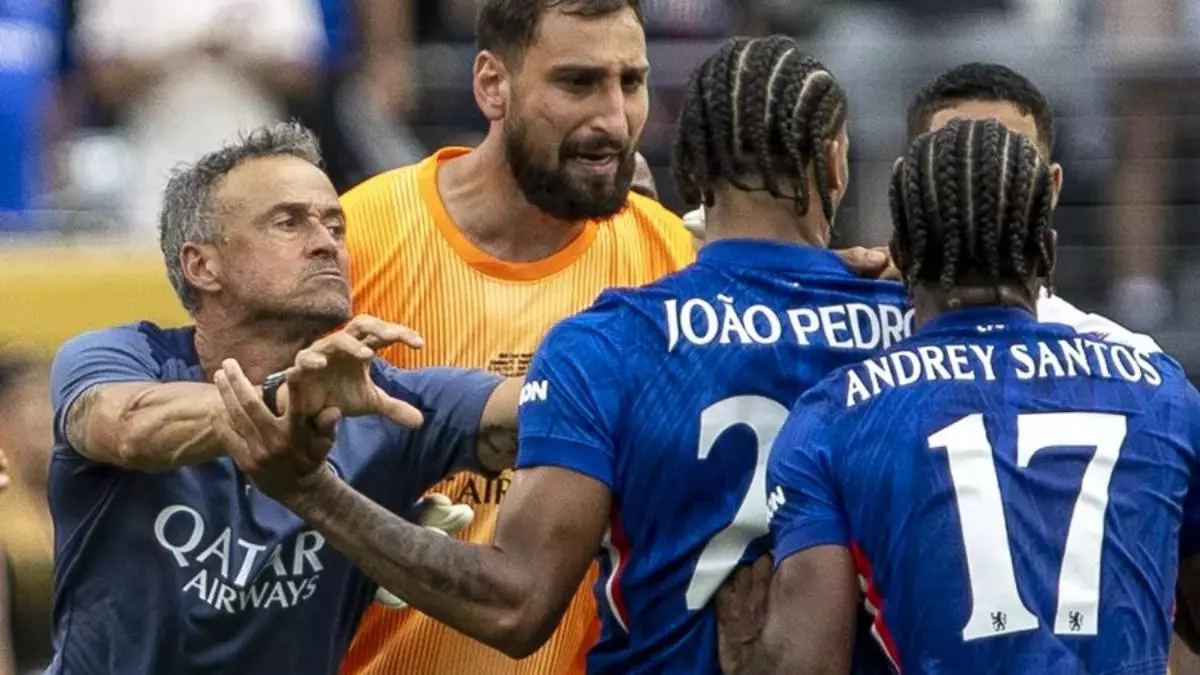 Francia atiza a Luis Enrique: "Desagradable"