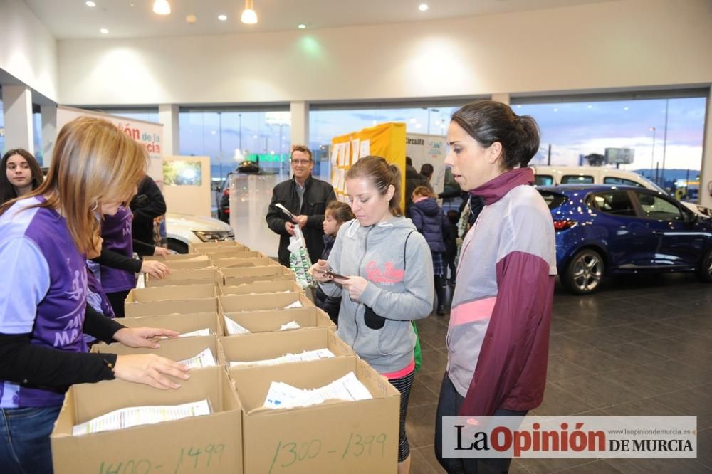 Entrega de dorsales para la Murcia Maratón