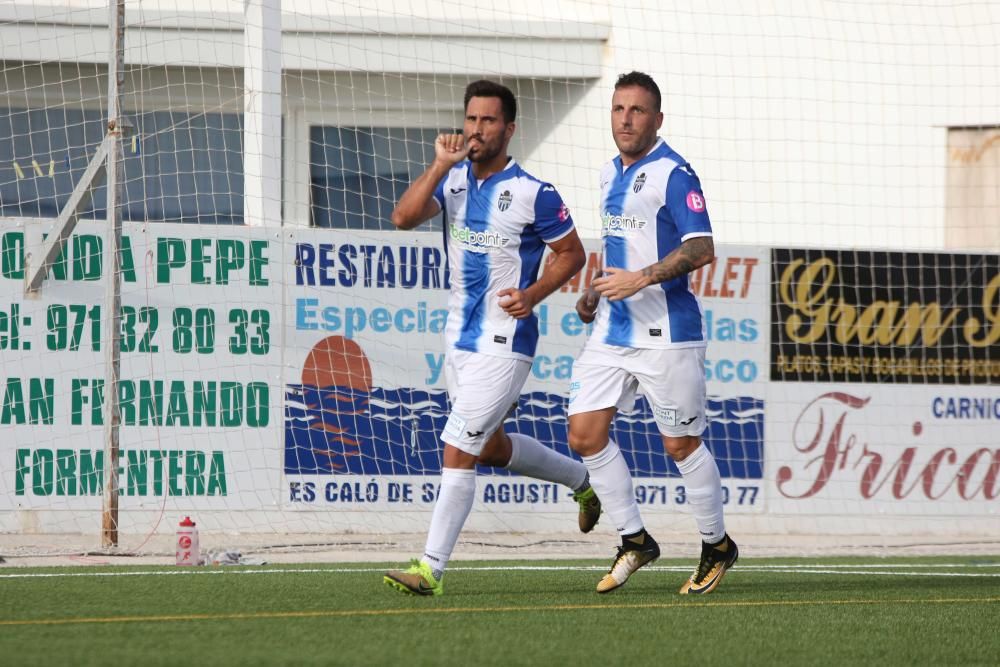 El Atlético Baleares suma en Formentera su primera victoria de la temporada