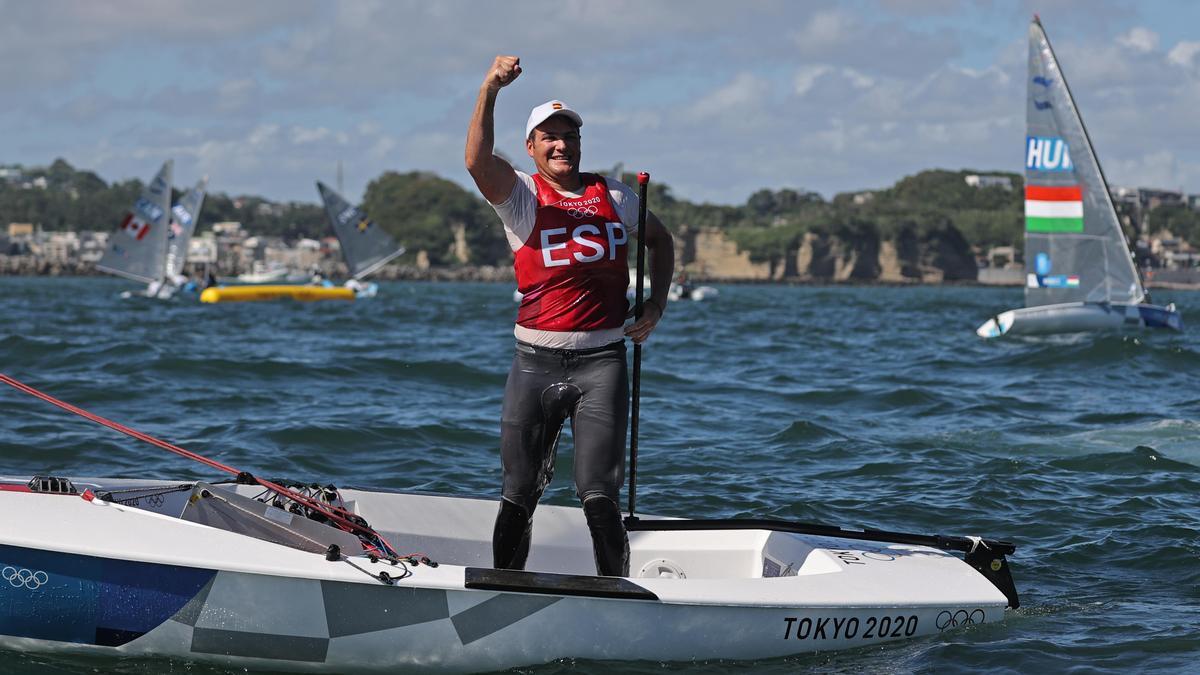 Joan Cardona, tras conseguir la medalla de bronce.