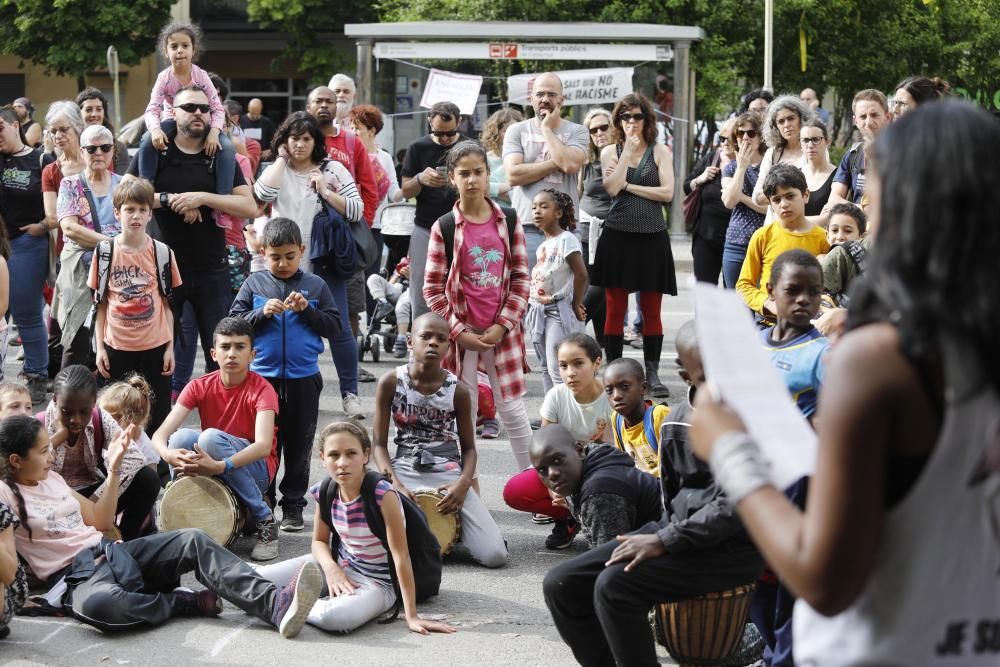 Protesta comunitat educativa a Salt