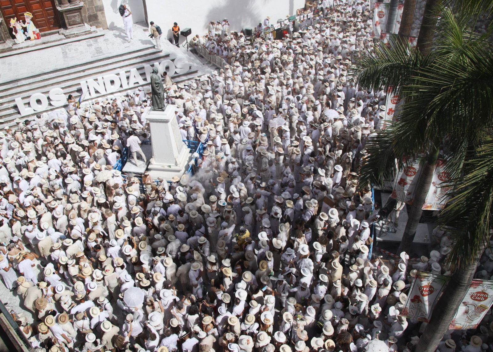 Celebración de Los Indianos en Santa Cruz de La Palma