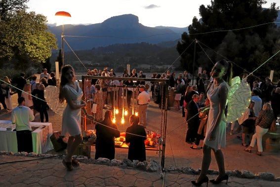 Gute Stimmung herrschte bei der Preisverleihung der MZ auf dem Castell Miquel nahe Alaró.