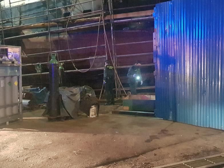 Agentes de la Guardia Civil realizando pesquisas. | FDV