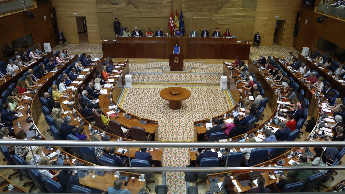 Madrid, primer parlamento autonómico que se constituye tras las elecciones del 28M