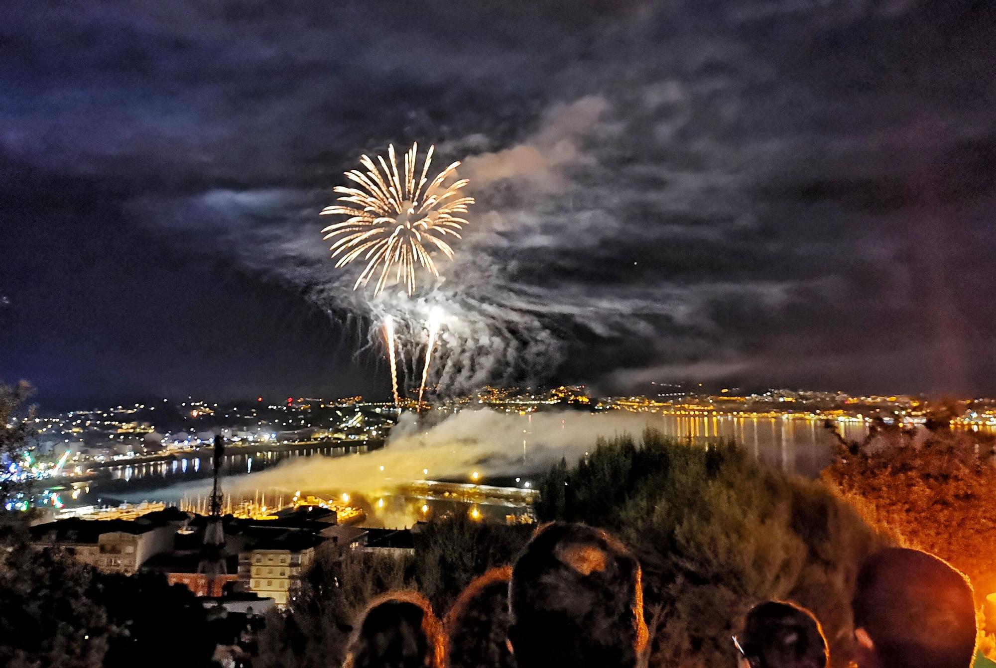 Los fuegos artificiales del Cristo