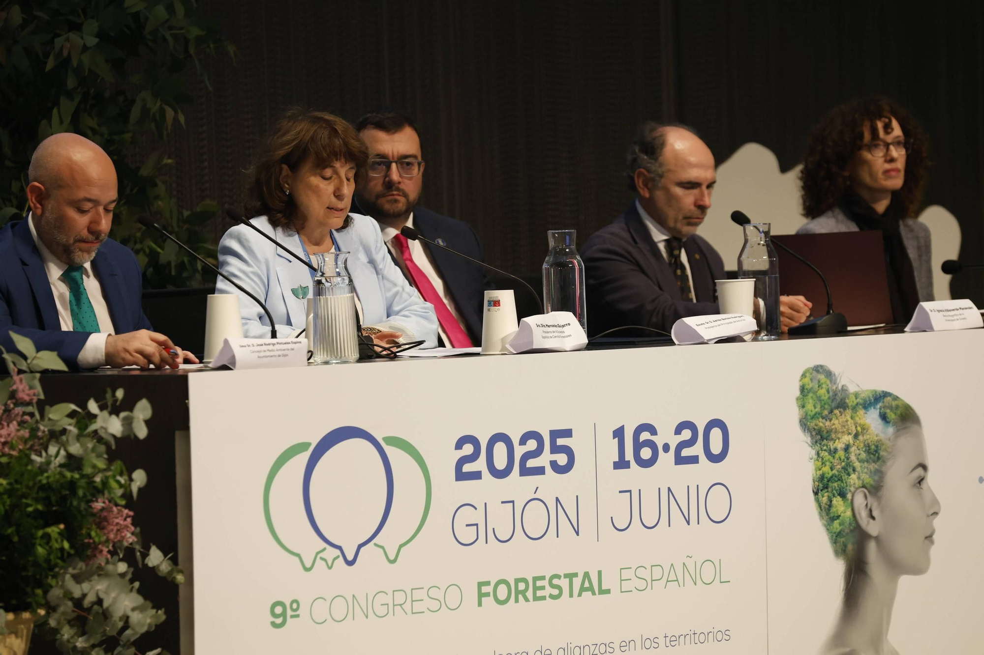 Así fue el inicio del Congreso Nacional Forestal celebrado en Gijón (en imágenes)