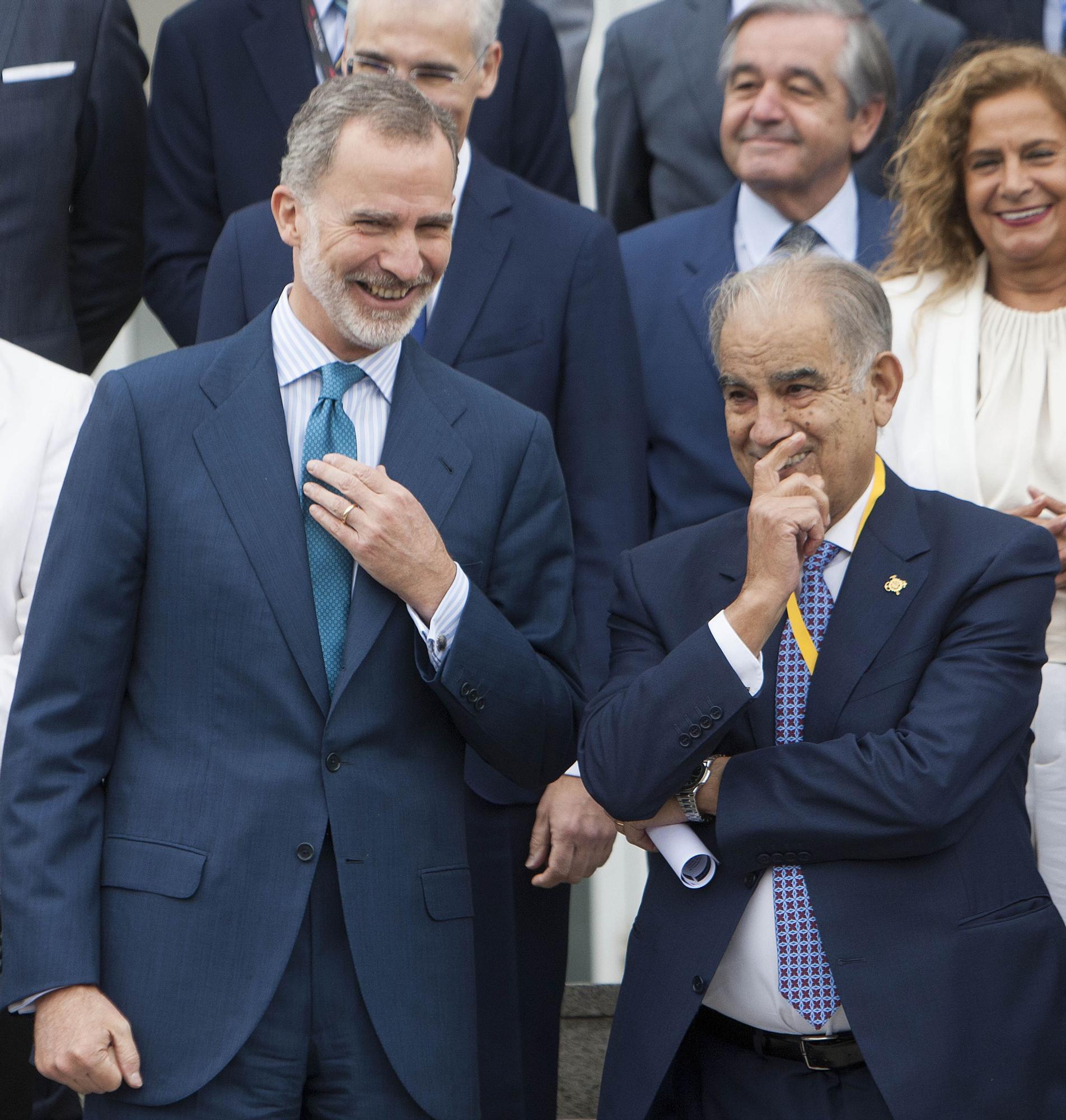 Felipe VI inaugura en Vigo la feria internacional del naval, Navalia