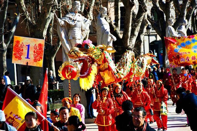 ceremonia del año nuevo chino