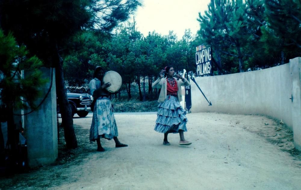 Imatges històriques dels primers anys del Càmping Palamós