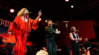 Ojén se convierte en la capital internacional del flamenco con Arcángel, Poveda y Morente