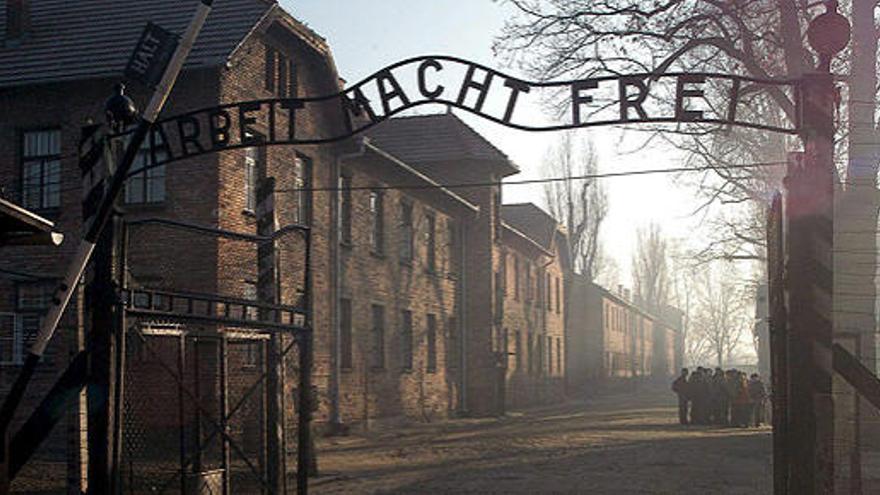 Imagen del campo de concentración de Auschwitz, en Polonia.