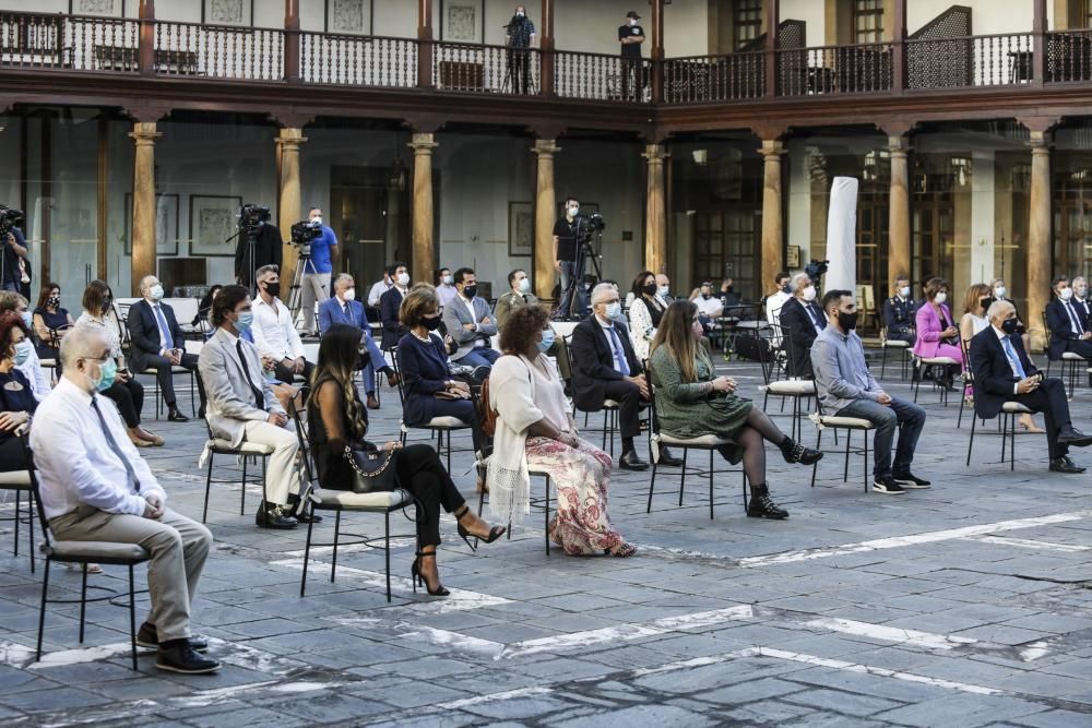 Acto institucional organizado con motivo del Día de Asturias 2020