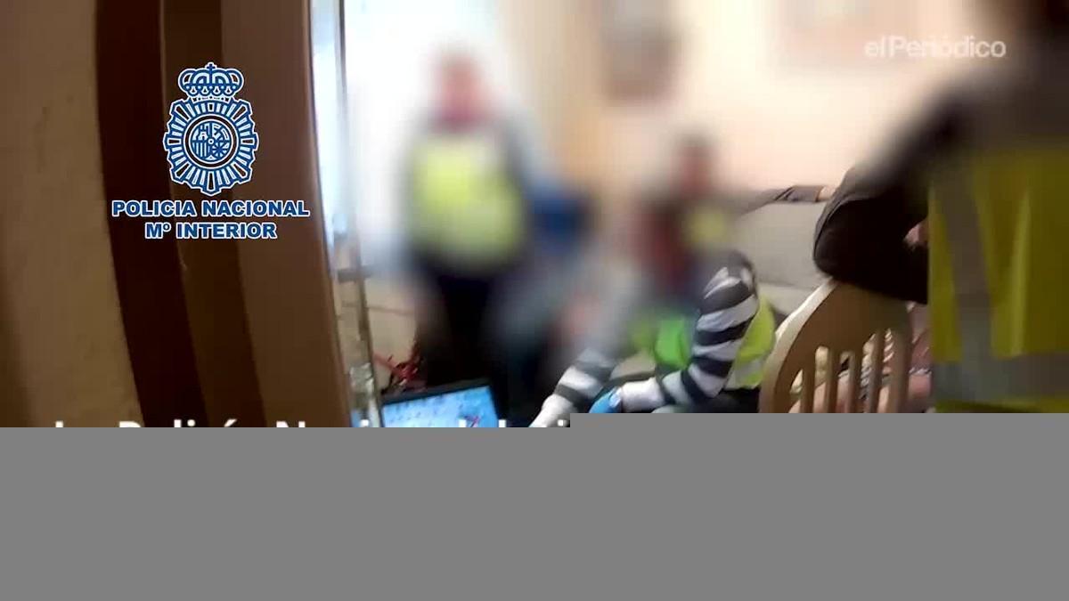 Siete detenidos por intercambiar porno infantil en la red