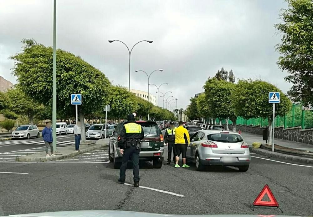 Accidente en Lomo San Lázaro