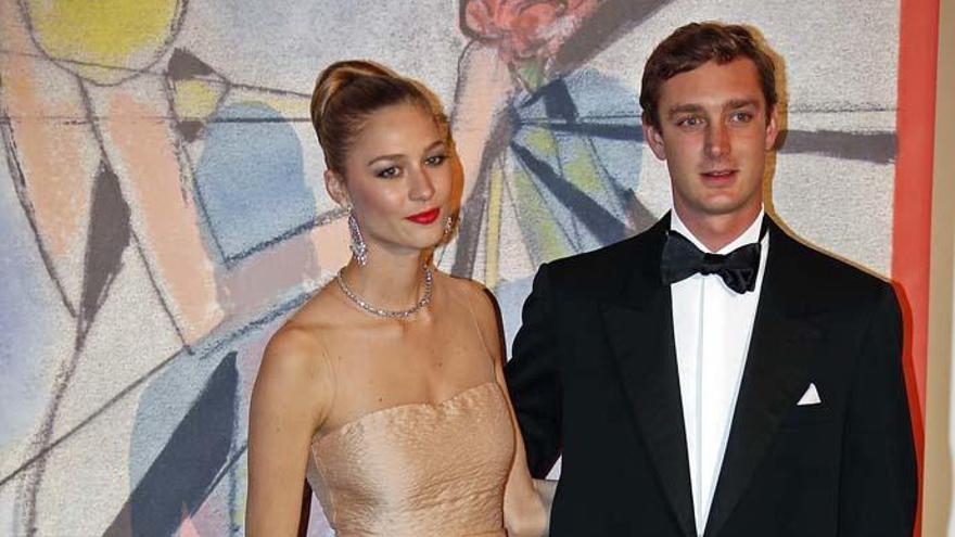 Beatrice Borromeo y Pierre Casiraghi, padres de una niña.