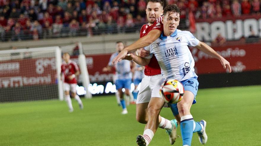 Así ha sido el partido entre el Málaga y el Real Murcia en imágenes