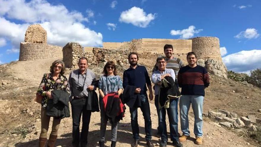 La directora general de Cultura y Patrimonio, Carmen Amoraga, en el Castell Vell.