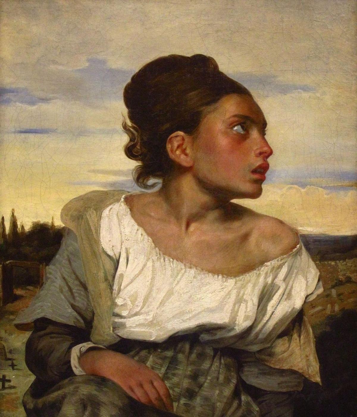 El féretro cerrado  de Eugène Delacroix