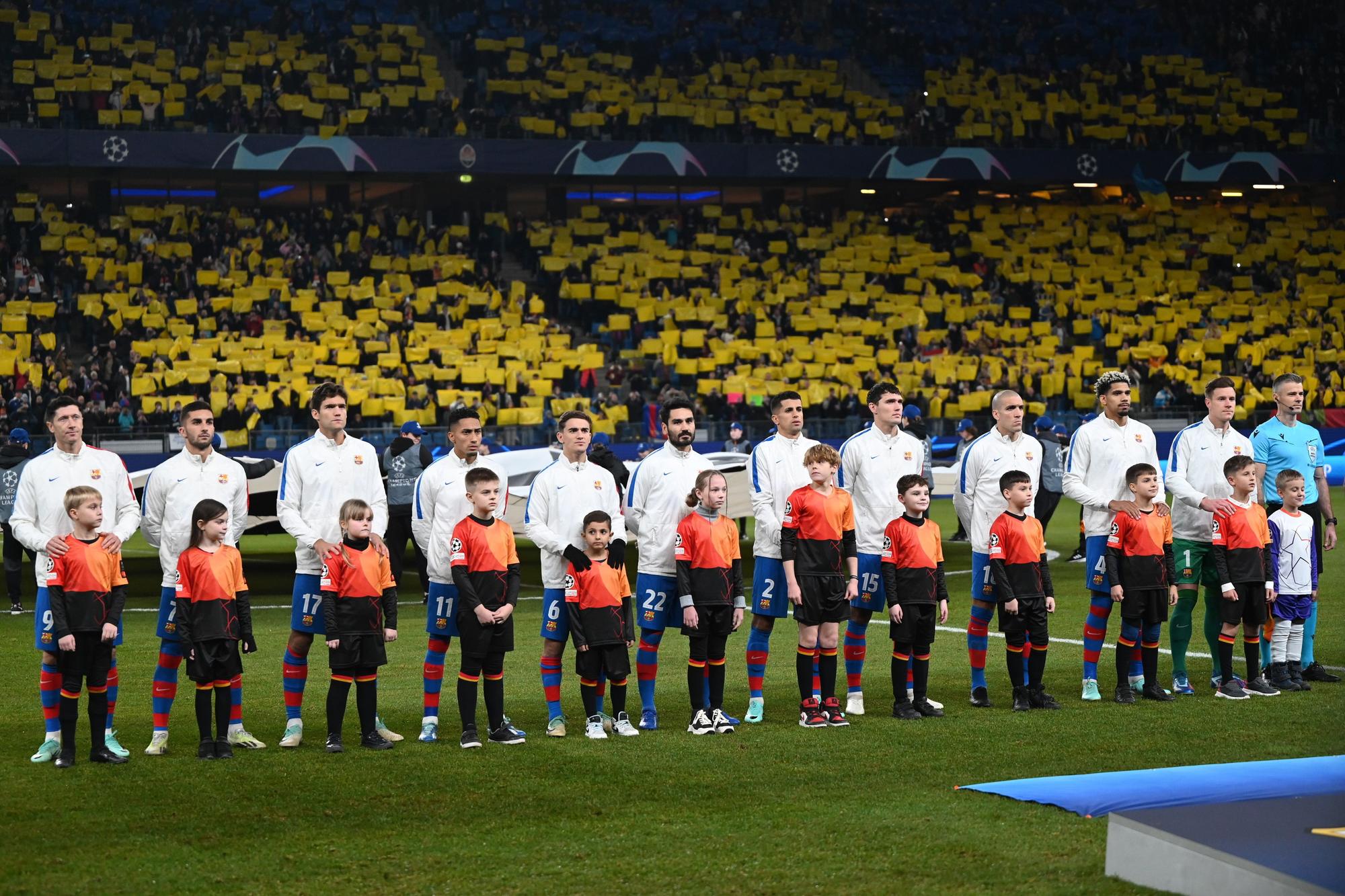 UEFA Champions League - Shakhtar Donetsk vs FC Barcelona