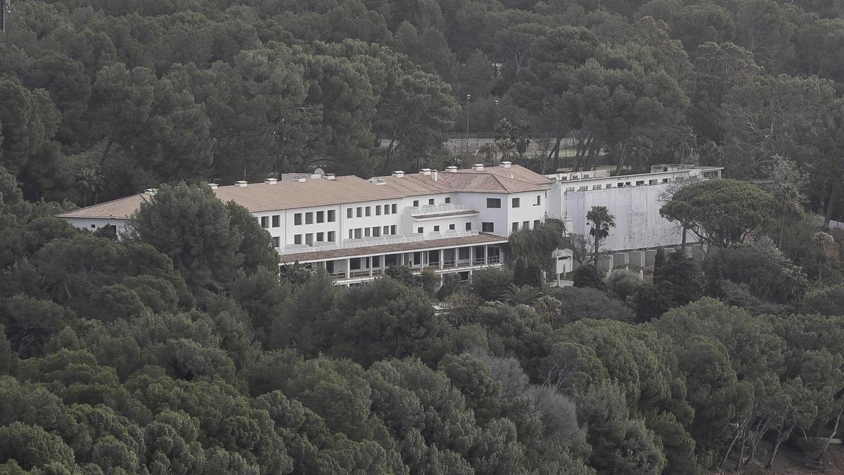 Plano general del nuevo hotel Formentor.