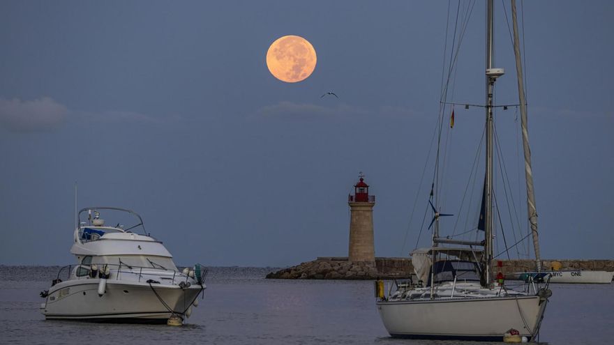 So eindrucksvoll ist der Supermond auf Mallorca