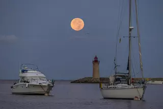 So eindrucksvoll ist der Supermond auf Mallorca