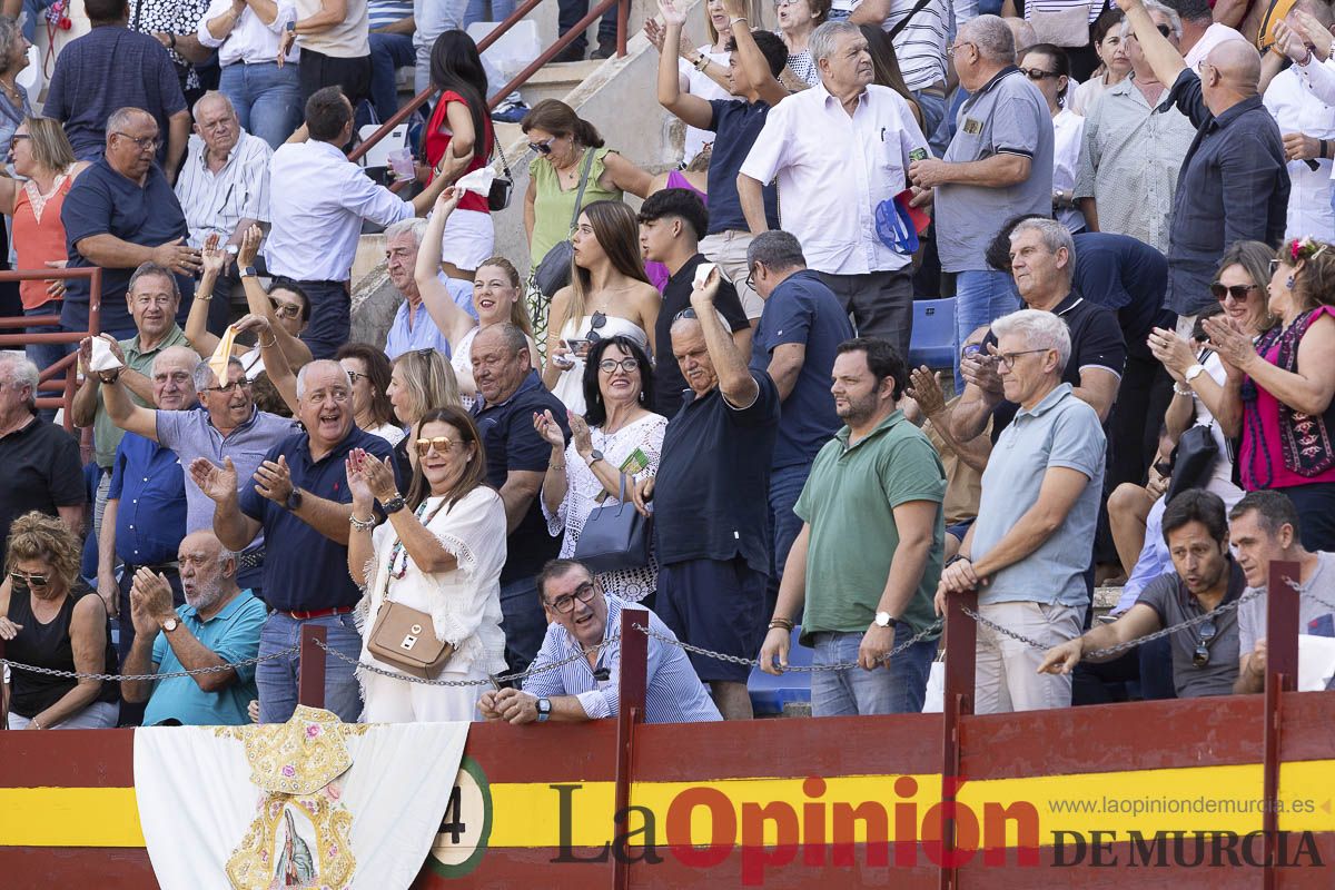 Corrida de toros en Abarán (El Fandi, Emilio de Justo, El Payo)