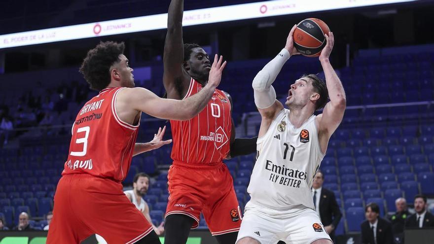 El Madrid doblega al Hapoel de Tel Aviv y asalta el tercer puesto de la Euroliga