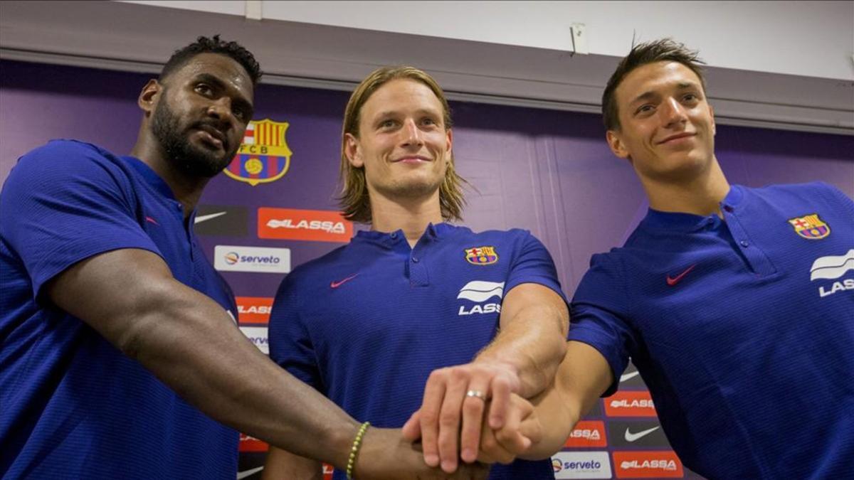 Las tres caras nuevas del Barça Lassa