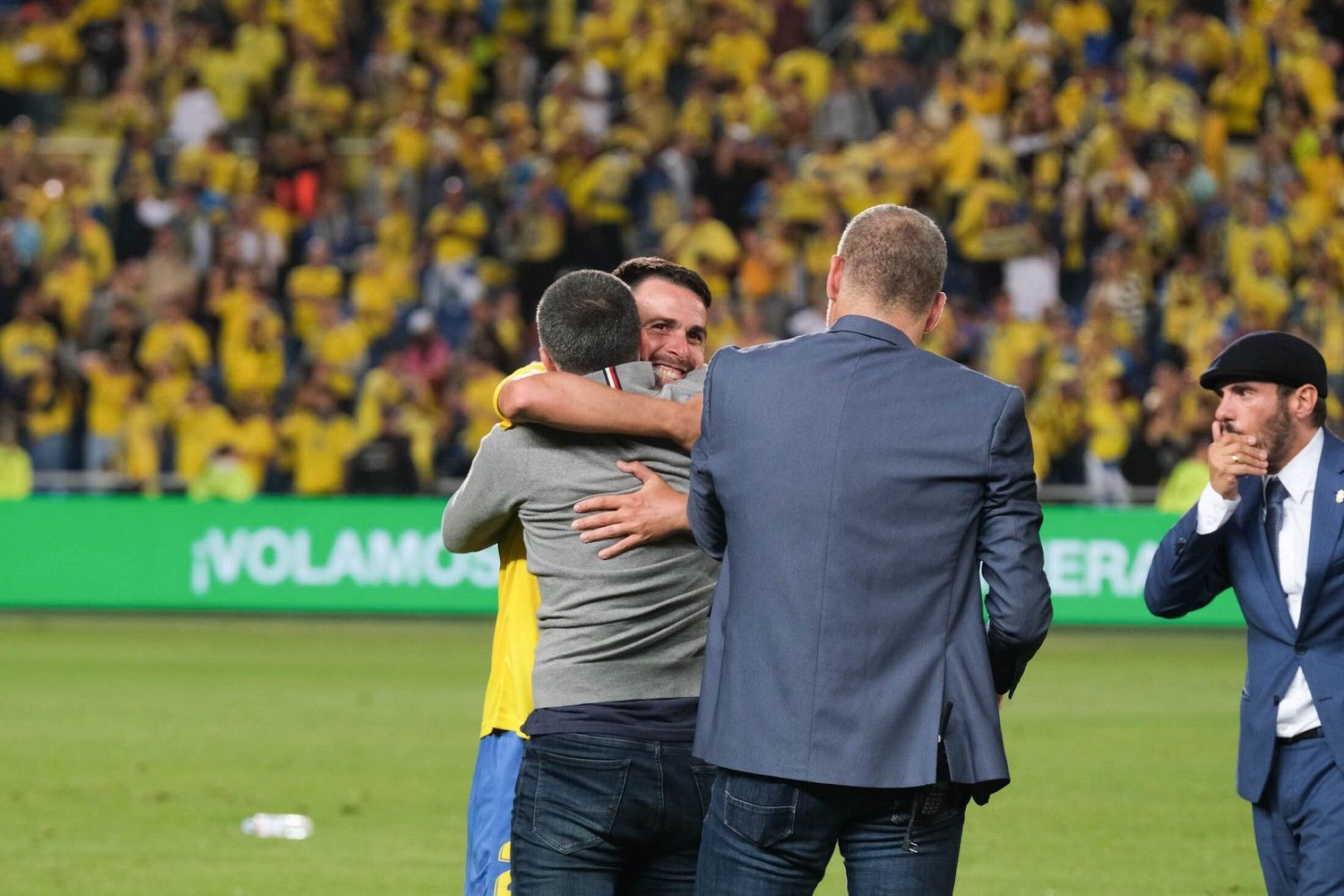 Ascenso de la UD Las Palmas, la celebración en el Estadio de Gran Canaria