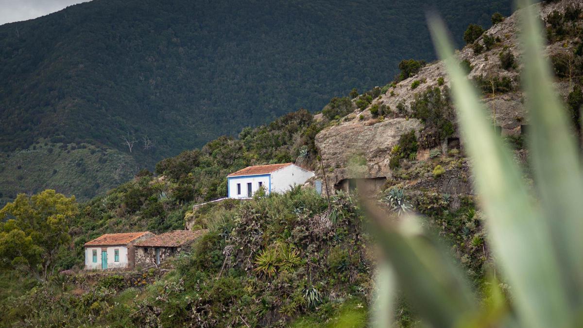 Caserío de La Fortaleza, en Anaga