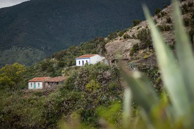 Caserío de La Fortaleza, en Anaga