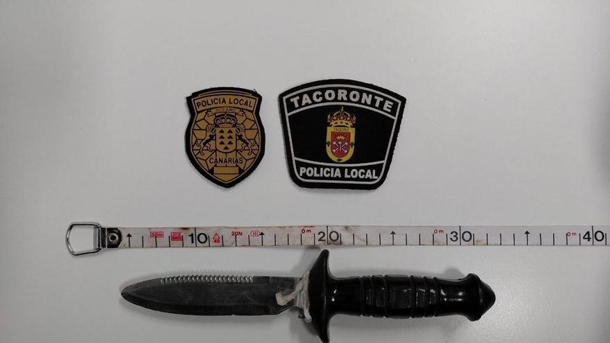 Man Arrested in Tacoronte After Armed Domestic Dispute