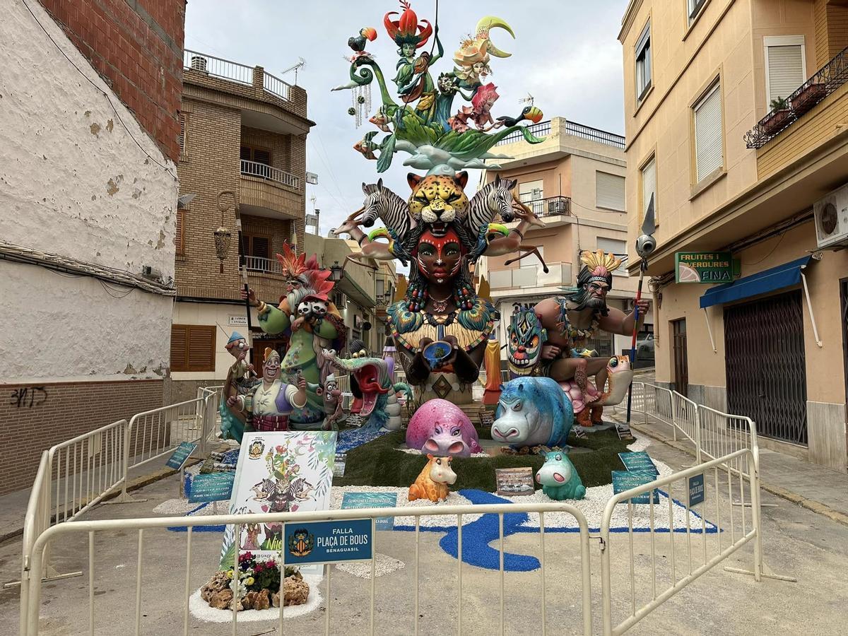 Falla Plaça de Bous de Benaguasil.