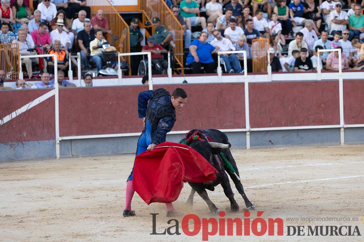 Quinta novillada Feria Taurina del Arroz en Calasparra (Marcos Linares, Diego Bastos y Tristán Barroso)