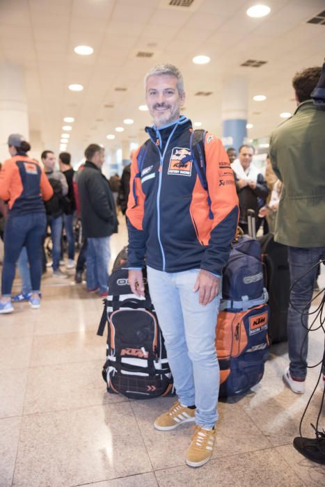 Arribada dels pilots del Dakar a Barcelona