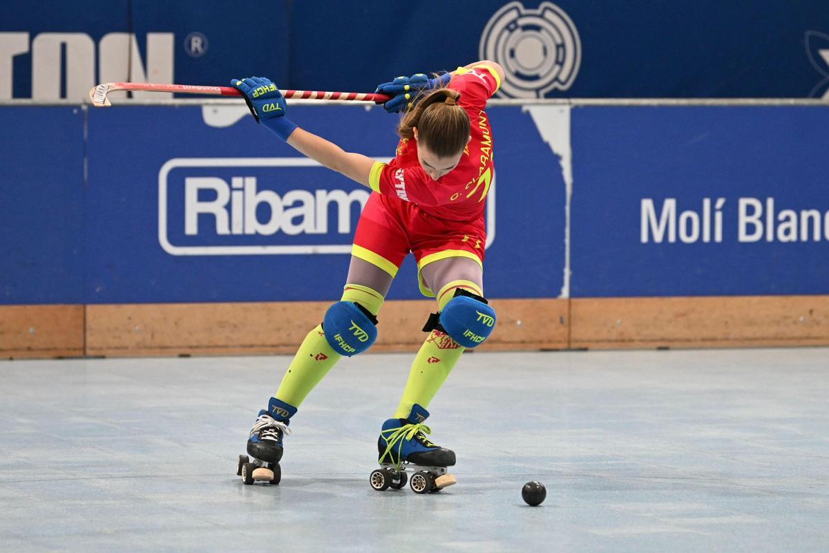 Carla Claramunt és la màxima golejadora de la competició amb 28 dianes