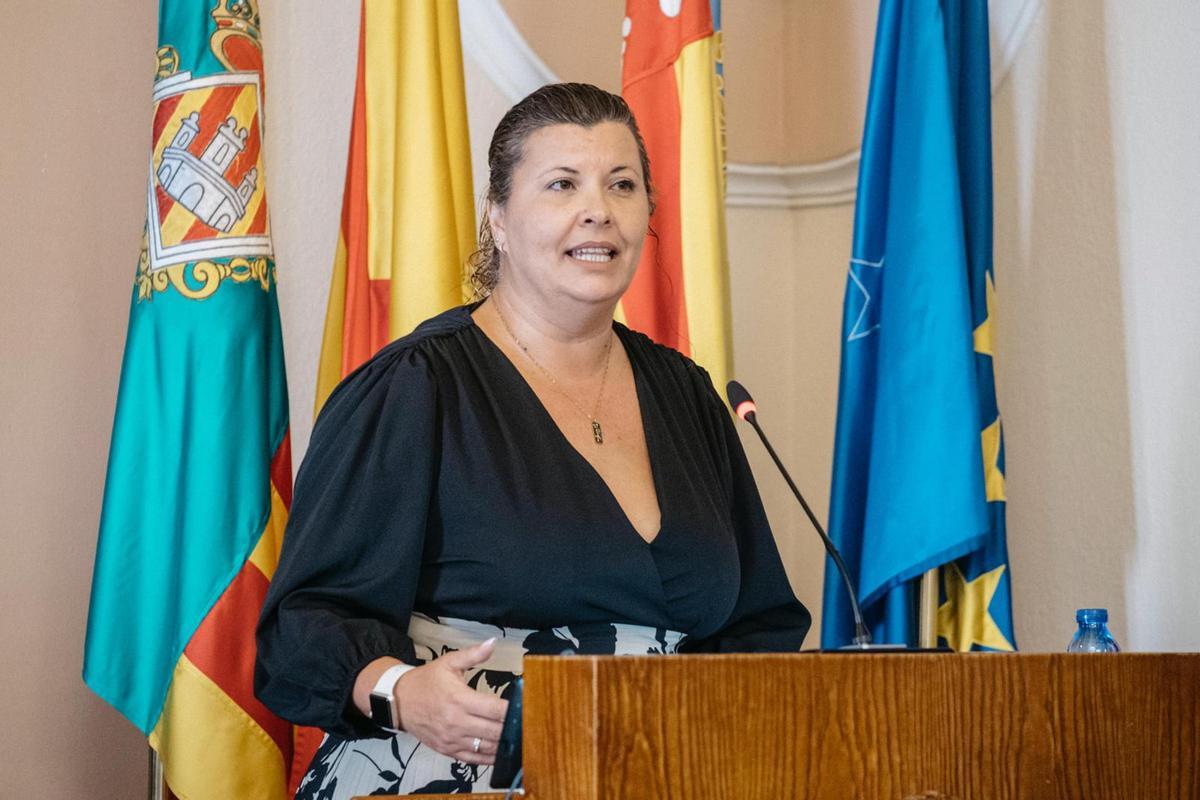 Patricia Puerta es la portavoz del grupo municipal del PSPV en el Ayuntamiento de Castelló.