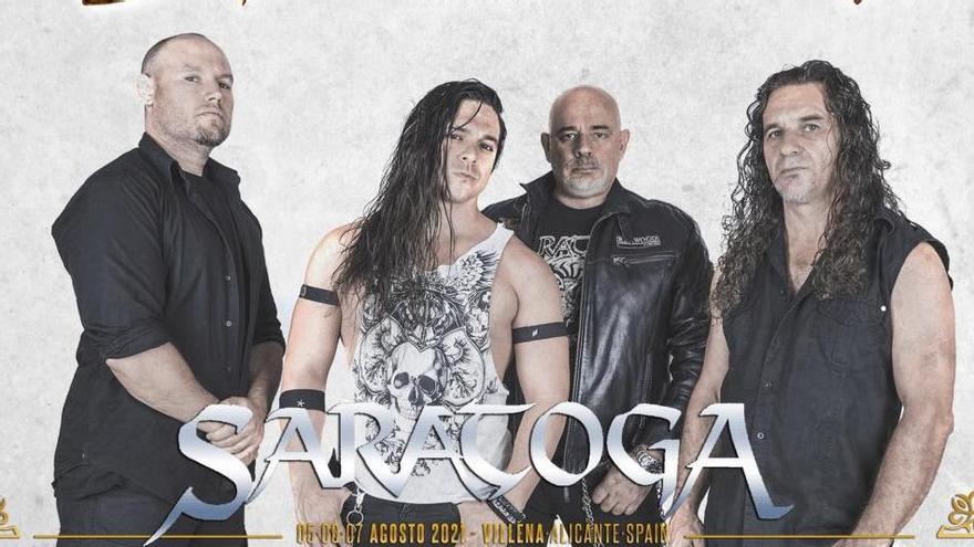 Saratoga, una de las bandas confirmadas en el Leyendas del Rock