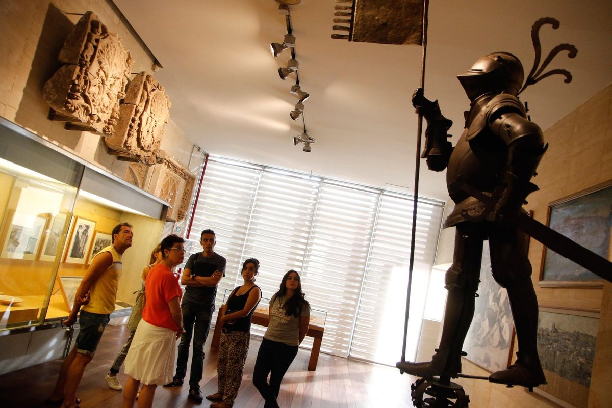 Veleta de Peromato que se exhibe en la Sala de la Ciudad del Museo de Zamora