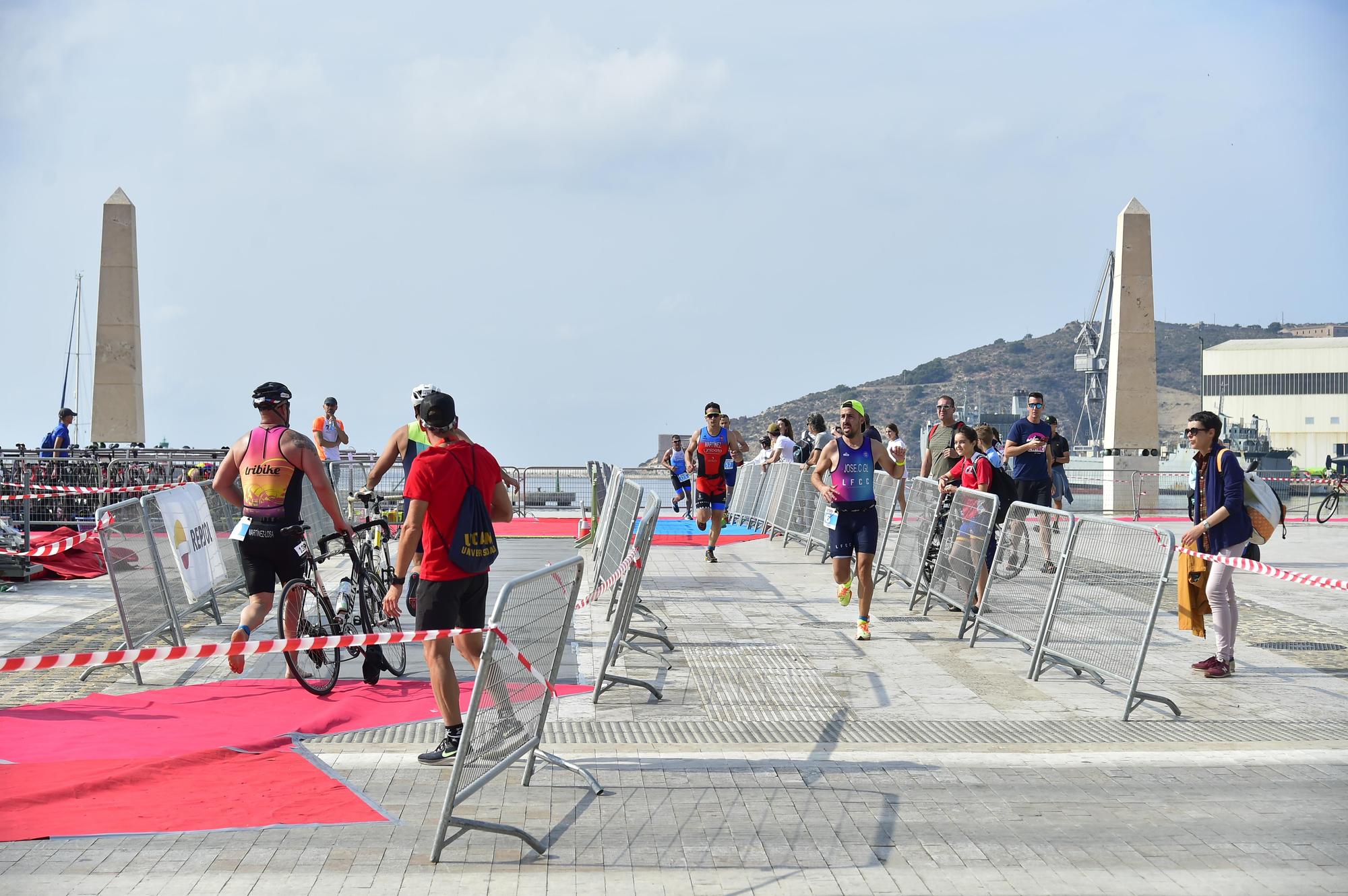 Las mejores fotos del Triatlón Ciudad de Cartagena 2023.